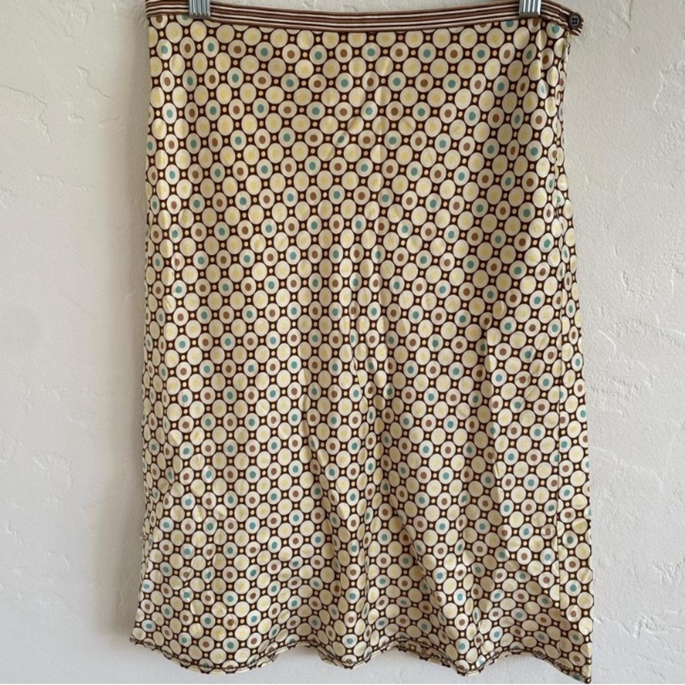 Max Studio Silk + cotton skirt